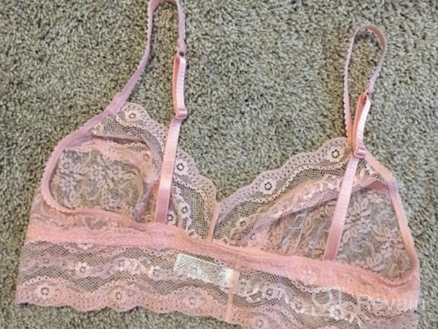 img 1 attached to Luxurious Lace Bralette For Women: B.Tempt'D By Wacoal'S Kiss Of Style review by Morgan Davis