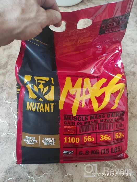 img 1 attached to Mutant Weight Gainer Protein Powder Sports Nutrition review by Gagaan Pahal ᠌