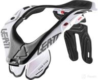 🏍️ leatt brace gpx 5.5 neck brace - white - size l/xl: ultimate safety gear for off-road enthusiasts logo