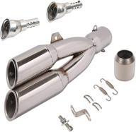 neeknn exhaust stainelss muffler moveable логотип