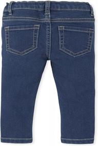 img 2 attached to Super-Soft Stretch Denim Legging Jeans For Baby And Toddler Girls By Children'S Place