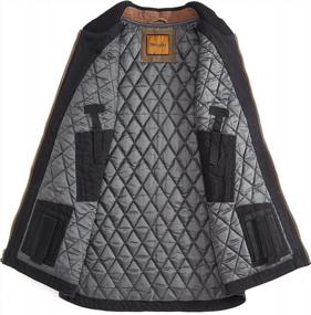 img 2 attached to Men'S Heavy Duty Canvas Vest With Concealed Carry Pockets - Ideal For Concealed Carry