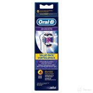 oral b white replacement brush powered logo