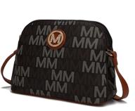 mkf collection signature mia farrow women's handbags & wallets ~ crossbody bags logo