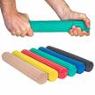 cando twist-n' bend flexible resistance bars for grip and forearm strengthening, physical therapy, rehabilitation, golf training, tennis elbow injury recovery and pain relief. logo