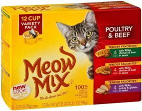 img 1 attached to Meow Mix Poultry Beef Variety