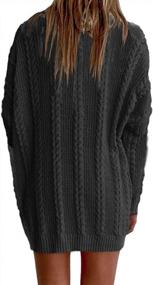 img 1 attached to Stay Warm And Stylish: MaQiYa Women'S Cable Knit Sweater Cardigans With Pockets