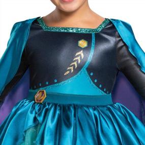 img 1 attached to Костюм Анны для девочек, официальное платье-пачка королевы Анны Frozen 2 для малышей