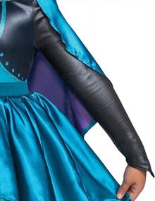 img 2 attached to Костюм Анны для девочек, официальное платье-пачка королевы Анны Frozen 2 для малышей