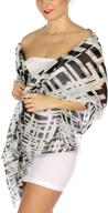 chiffon beach sarongs for women - super sized swimsuit cover up, pareo shawl, sheer and lightweight scarf perfect for vacation logo