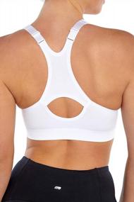 img 1 attached to Stay Comfortable In Style With Marika Women'S Zip Front Sports Bra