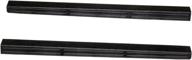 avs stepshield black 2 pc 88130 for 99-07 silverado/sierra 1500, 01-04 silv./sierra 2500, 01-06 silv./sierra 2500hd/3500, 07 2500hd classic standard cab logo