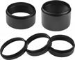 m48x0.75 extension tube kit for astromania astronomical 2 - 5mm 8mm 10mm 20mm 30mm lengths on both sides logo