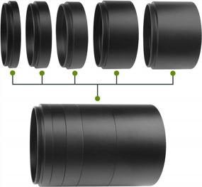 img 2 attached to M48X0.75 Extension Tube Kit For Astromania Astronomical 2 - 5Mm 8Mm 10Mm 20Mm 30Mm Lengths On Both Sides