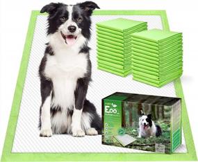 img 4 attached to 40-Count Extra Large 28X34In Plant-Based Pee Pads For Dogs | CROCI ECO Green Dog Training Pads Absorb 7 Cups Of Liquid, 5-Layer Leak Proof & Quick Drying.