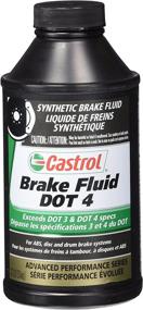 img 1 attached to 🔥 Premium Castrol 12509 DOT 4 Brake Fluid: 12 Oz, Top Performance for Effortless Braking