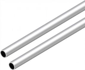 img 4 attached to VictorsHome 6063 Aluminum Round Tube, 10Mm OD 1Mm Wall Thickness 300Mm Length Metal Seamless Straight Pipe Tubing For DIY Crafts Model 2Pcs