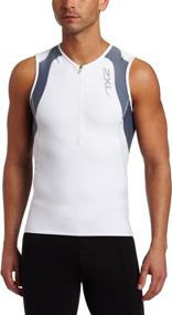 img 2 attached to 2XU Mens Long Distance Singlet