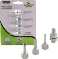 nozzle assortment flat round nozzles logo