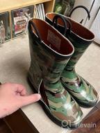 img 1 attached to 👢 Top-rated Western Chief Waterproof Printed Boys' Boots with Convenient Handles review by Jessie Burgos