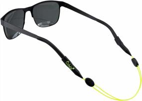 img 3 attached to 👓 Cablz Monoz Adjustable Eyewear Retainer - 14in Monofilament Off-The-Neck Strap