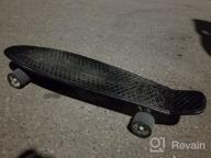 img 1 attached to 27" Skateboard, MoBoard Vintage Style Classic Black review by Everette Jean