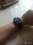 img 1 attached to Amazfit GTS 2e Smartwatch with GPS and Alexa for Men and Women - Fitness Tracker with 90 🕰️ Sports Modes, Heart Rate and Blood Oxygen Monitor, Waterproof - 14 Day Battery Life, Compatible with Android and iPhone (Black) review by Haraki Itsuki ᠌