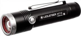 img 4 attached to 🔦 Ledlenser MT10 Flashlight: 1000 Lumens High Power Rechargeable Handheld - Perfect for Backpacking, Hiking, and Camping