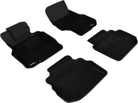 img 4 attached to 3D MAXpider Complete All Weather Infiniti Interior Accessories : Floor Mats & Cargo Liners