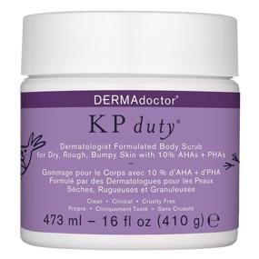 img 4 attached to 🌟 Experience Smoother, More Radiant Skin with DERMAdoctor KP Duty Body Scrub
