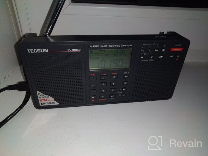 img 1 attached to Tecsun PL398MP DSP Digital AM/FM/LW Shortwave Radio: Dual Speakers & MP3 Player, Black - The Ultimate Audio Solution review by Bhavin Seth ᠌
