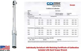 img 3 attached to 🔧 CDI Torque Products Snap-On 1/4&#34; Drive Dual Scale Micrometer Adjustable Torque Wrench 20-150 In Lbs / 2.8-15.3NM with Metal Handle - Individually Serialized & Certified for Calibration