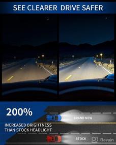 img 2 attached to 🚗 Polly Wales 2001-2004 Tacoma Headlight Assembly - Enhance Your Tacoma's Look with Black Housing, Clear Lens, and Amber Reflector Headlamps - Left and Right Headlight Replacement for 01-04 Tacoma