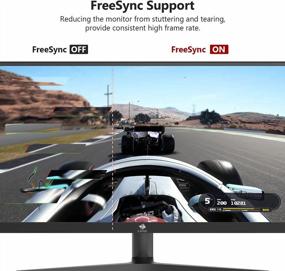 img 1 attached to Z Z-EDGE 34 Inch Ultrawide Monitor with Frameless Design and 165Hz Response Rate