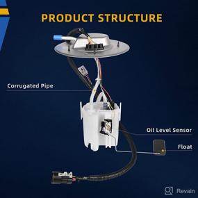 img 3 attached to 🔥 High-Quality DWVO Fuel Pump for 2001-2004 Ford Mustang 3.8L, 3.9L, 4.6L - Fuel Efficient & Compatible