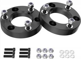 img 4 attached to 1.5 Inch Leveling Lift Kit Compatible With 2004-2022 F150，Leveling Lift Kit Fit For 2004-2022 F150 2WD 4WD Forged Front Strut Spacers Raise The Front Of Your F150 By 1.5