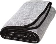 🚗 griot's garage 55590 pfm terry weave drying towel: ultimate grey solution for effective car drying logo