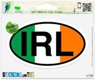 ireland vinyl bumper window sticker logo