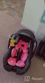img 6 attached to Розовая подушка для поддержки ребенка для колясок и автокресел - Подушка для поддержки всего тела BENBAT для головы и тела младенца - идеальный подарок для новорожденных и подарок для детского душа