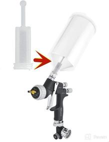 img 1 attached to High-Quality Millie Disposable HVLP Gravity Spray Gun Filters - Fine Mesh Paint Strainers (Pack of 20)