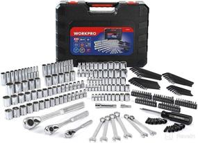 img 4 attached to 230-Piece Mechanics Tool Kit by WORKPRO in a Durable Hard Case - Optimized for Effective Socket Set