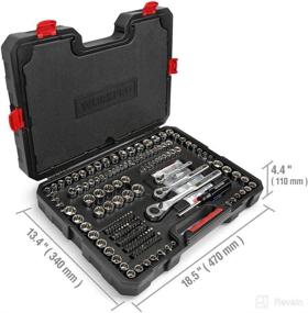 img 3 attached to 230-Piece Mechanics Tool Kit by WORKPRO in a Durable Hard Case - Optimized for Effective Socket Set