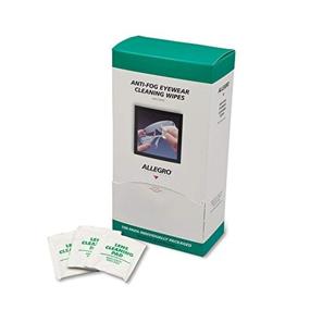 img 1 attached to 👓 Allegro Industries 0350 Eyewear Cleaning Wipes - Pack of 100 - 5" x 8" - Effective Lens Cleaner Solution