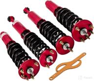coilovers adjustable with 24 damping level setting for honda accord 1998-2002 for acura cl 2001-2003 for acura tl 1999-2003 logo