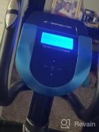 img 1 attached to Exerpeutic Magnetic Flywheel Elliptical Trainer Machine For Home Gym With Natural Elliptical Motion, Bluetooth MyCloudFitness Tracking And Pulse Rate Grips, Black Blue review by John Bennett