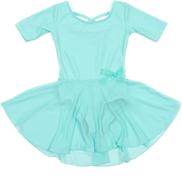 leveret girls leotard sleeve medium girls' clothing ~ active логотип