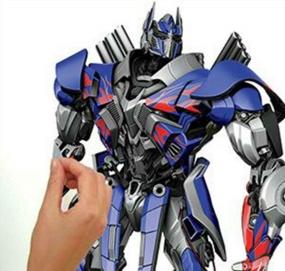img 3 attached to Transform Your Room With RoomMates Optimus Prime Wall Decal - Peel And Stick Giant Design