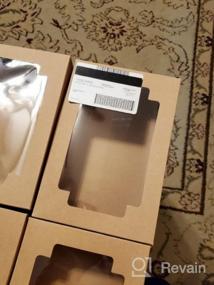 img 6 attached to 24 упаковки Yotruth Baby Blue Treat Boxes: идеально подходят для подарков, контейнеров и форм для печенья, сувениров для кондитерских конфет с прозрачным окошком