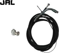 🚴 enhance your ride with jrl throttle cable, clutch cable & clutch cable lock for 66cc 80cc motorized bicycle логотип