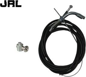 img 4 attached to 🚴 Enhance Your Ride with JRL Throttle Cable, Clutch Cable & Clutch Cable Lock for 66cc 80cc Motorized Bicycle